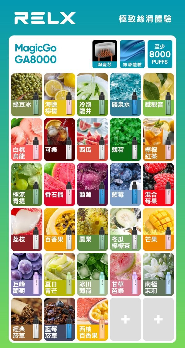RELX8000口拋棄式 RELX電子煙 悅刻拋棄式電子煙#15